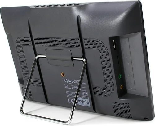 Televizor portativ XORO PTL 1050 V2, 10 inç, LCD, HD, DVB-T/T2, 3500mAh