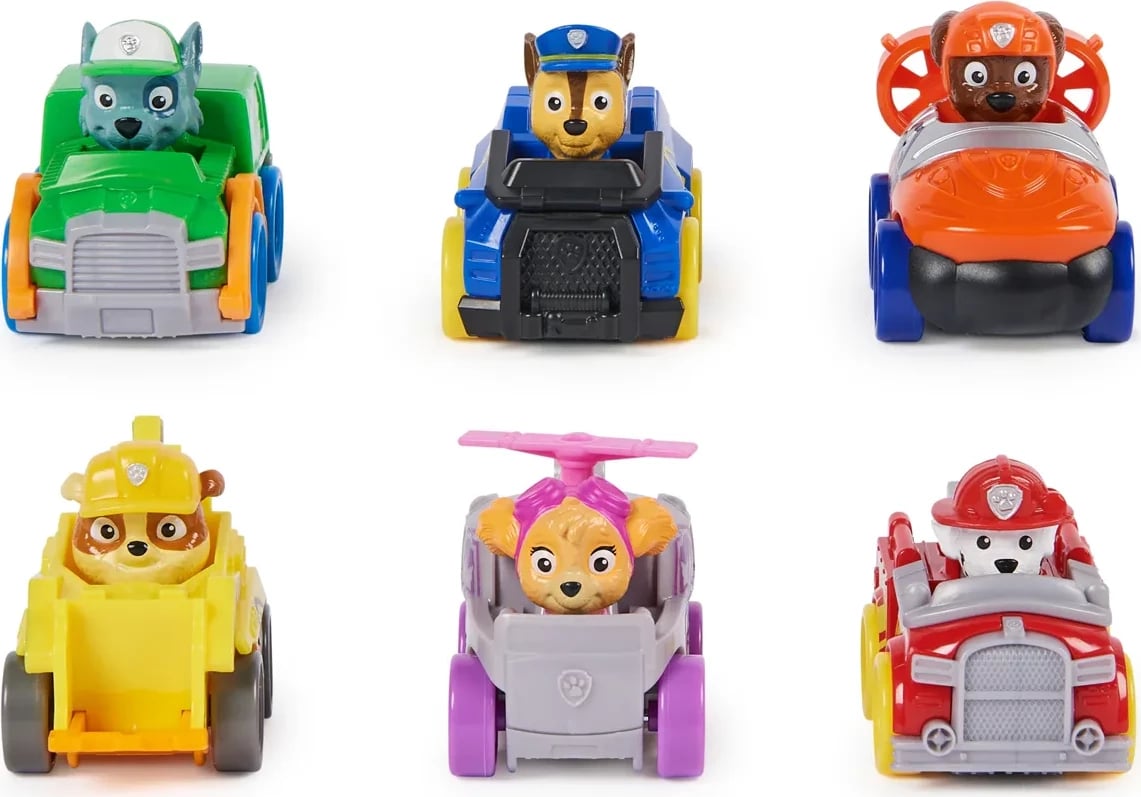 Paw Patrol Pup Squad Racers Figure Pack
