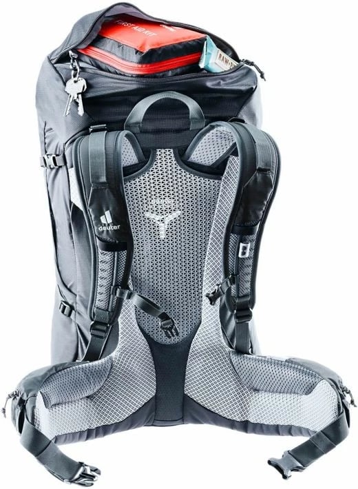 Çantë shpine Deuter, unisex, e zezë Çantë shpine Deuter, unisex, e zezë