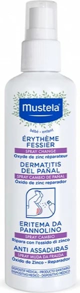 Spray për ndërrimin e pelenave Mustela Nappy Change, 75ml