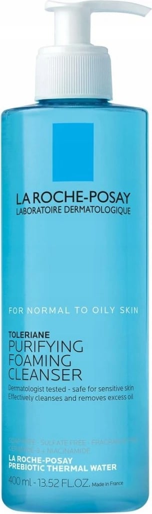 Xhel pastrues fytyre La Roche Posay Toleriane Purifying Foaming Cleanser, 400ml