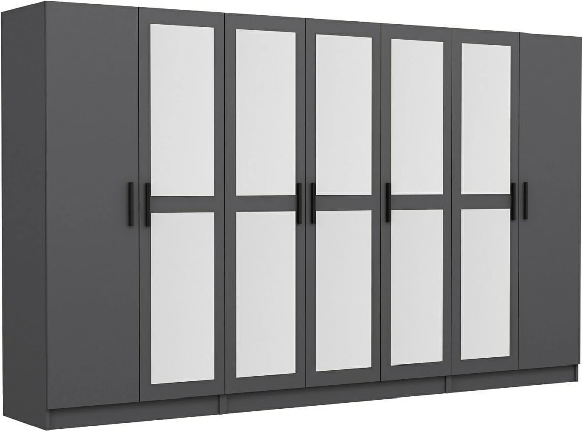 Dollap Skye Decor, ngjyrë antracit, 5096