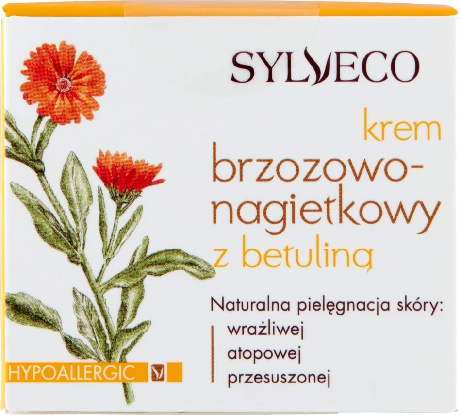 Krem fytyre SYLVECO Birch and Marigold me Betulin për femra, 50ml