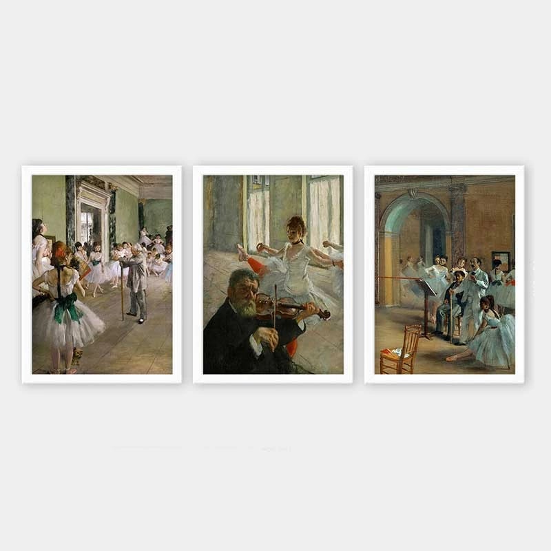 Pikturë dekorative me kornizë (3 copë), Wallity, 3BC_UN1914103_3545