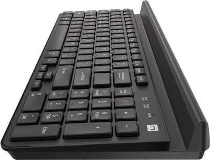 Tastierë wireless Natec Felimare NKL-1973, me mbajtëse për telefon/tablet, e zezë