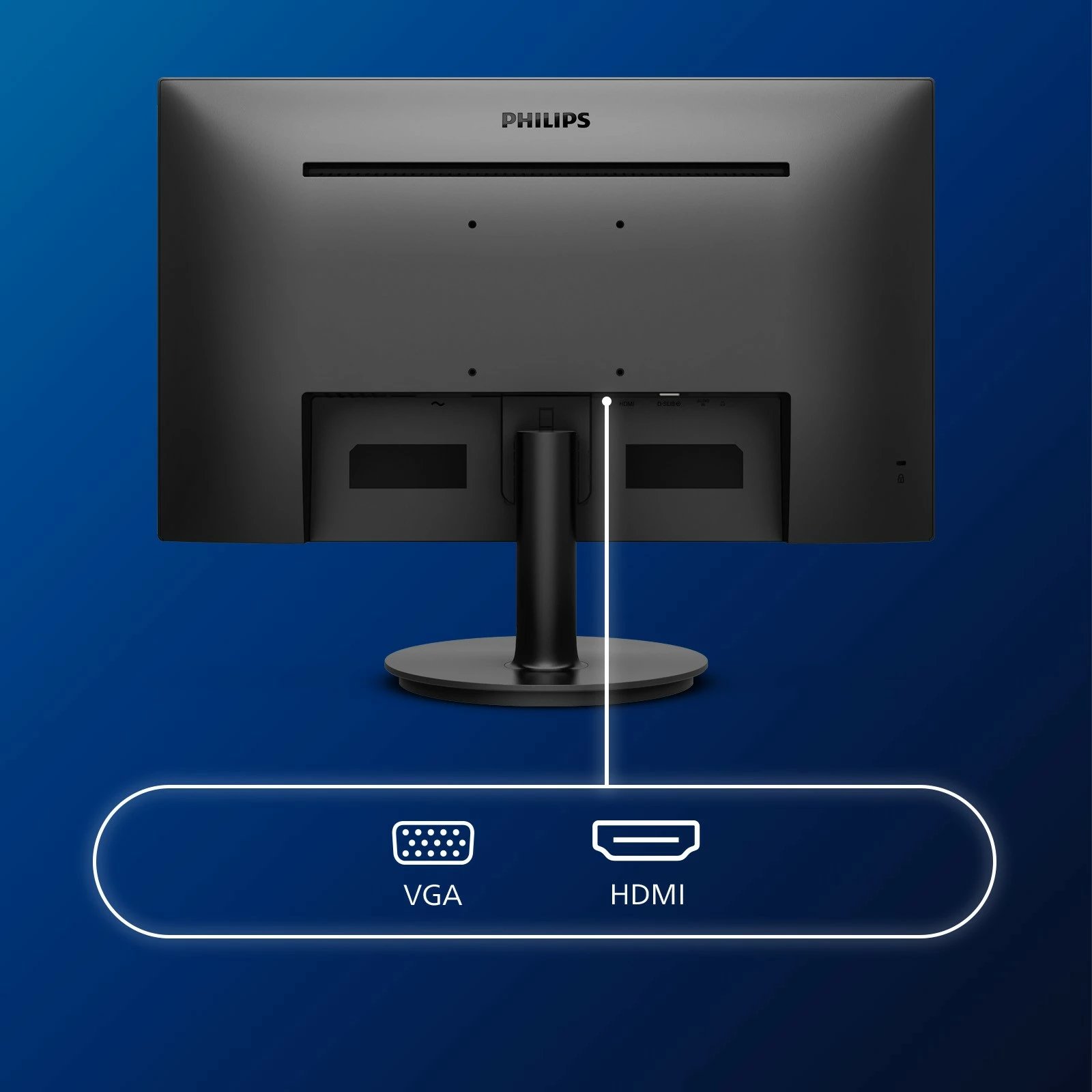 Monitor Philips 271V8LA 27 inç VA HDMI i zi