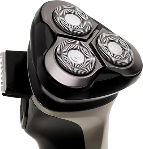 Makinë rroje, Adler, AD 2945, 3 koka dy unazore, trimmer mjekre i tërheqshëm, ekran LED, IPX7, karikim USB