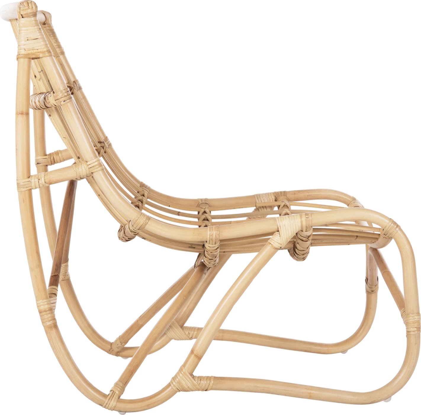 Karrige e jashtme GRINN, shkopinj rattan, ngjyrë natyrale, 56.5x73.5x79.5H cm