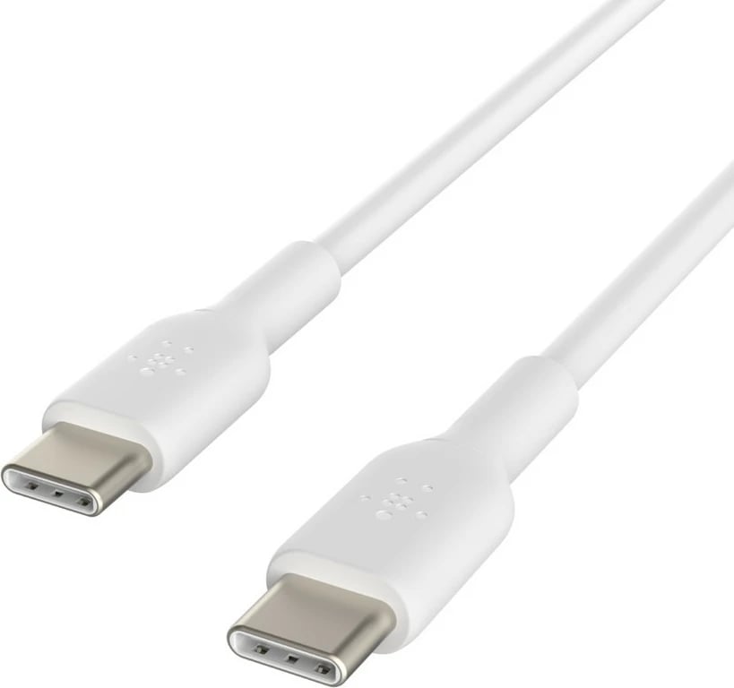 Kabëll Belkin CAB003BT1MWH, 1 m, USB C, USB C, Bardhë