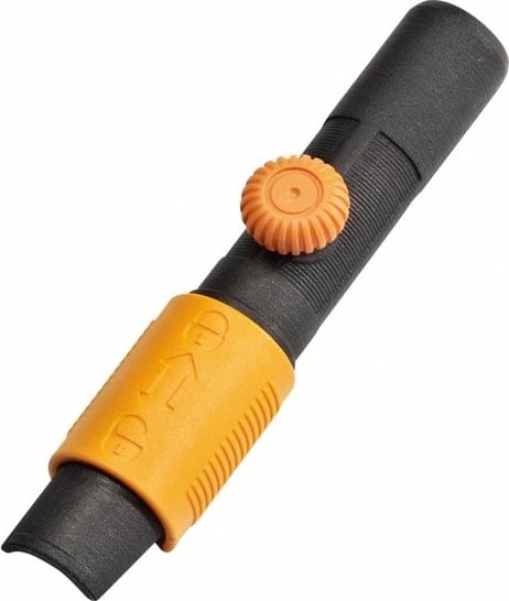 adapter universal kopshti Fiskars QuikFit 1000617, FiberComp, e zezë/portokalli