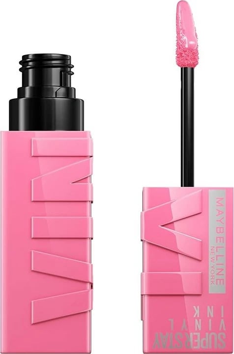 Buzëkuq i lëngshëm Maybelline Superstay Vinyl Ink 155-Upbeat 4.2ml rozë unisex