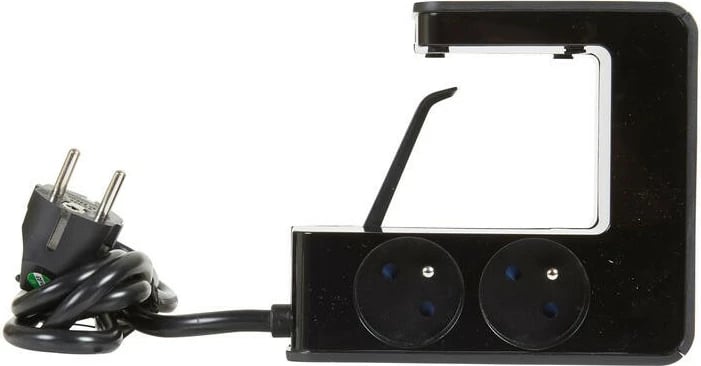 Zgjatues elektrik Legrand 050412, 4x2P+E, 2xUSB, 1.5m, i zi