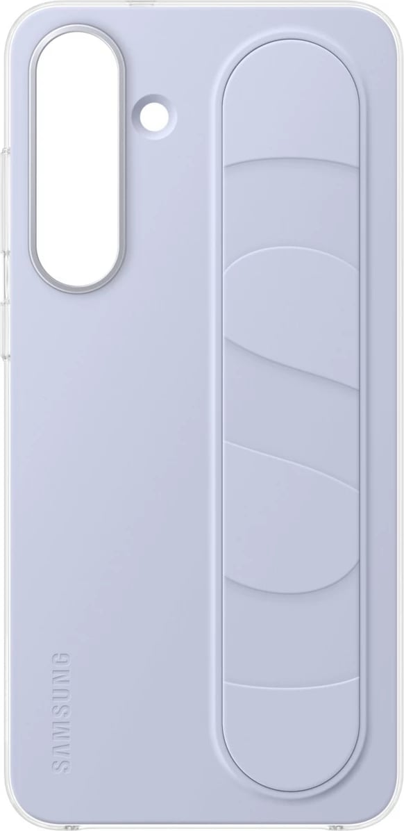 Mbështjellës Samsung Standing Grip Cover për Galaxy S25 FE, light blue