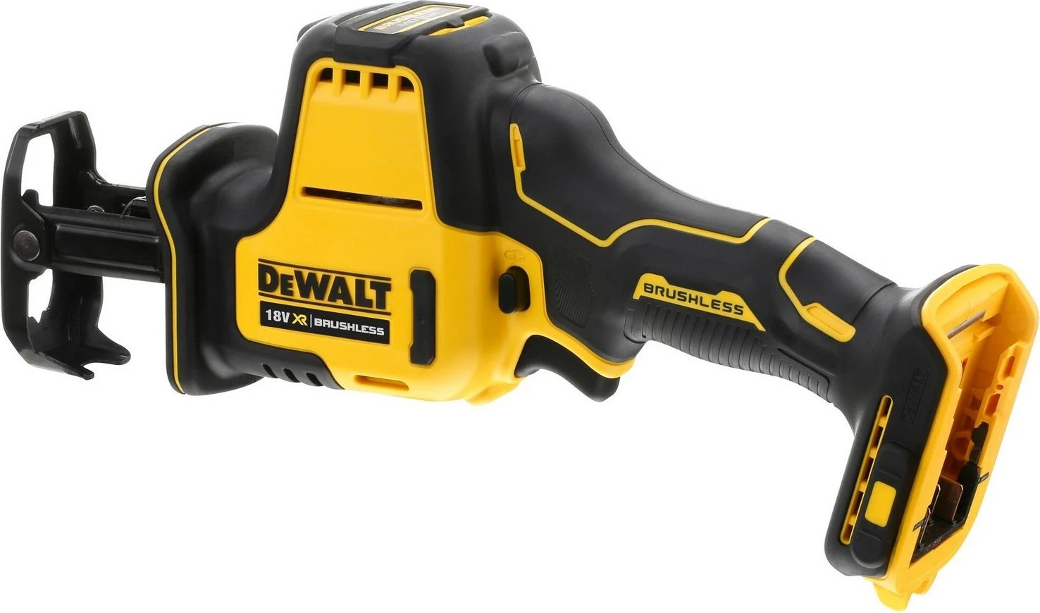 Vegël elektrike DeWALT DCS369N-XJ, brushless, 2800 spm, 9 cm, e zezë/verdhe