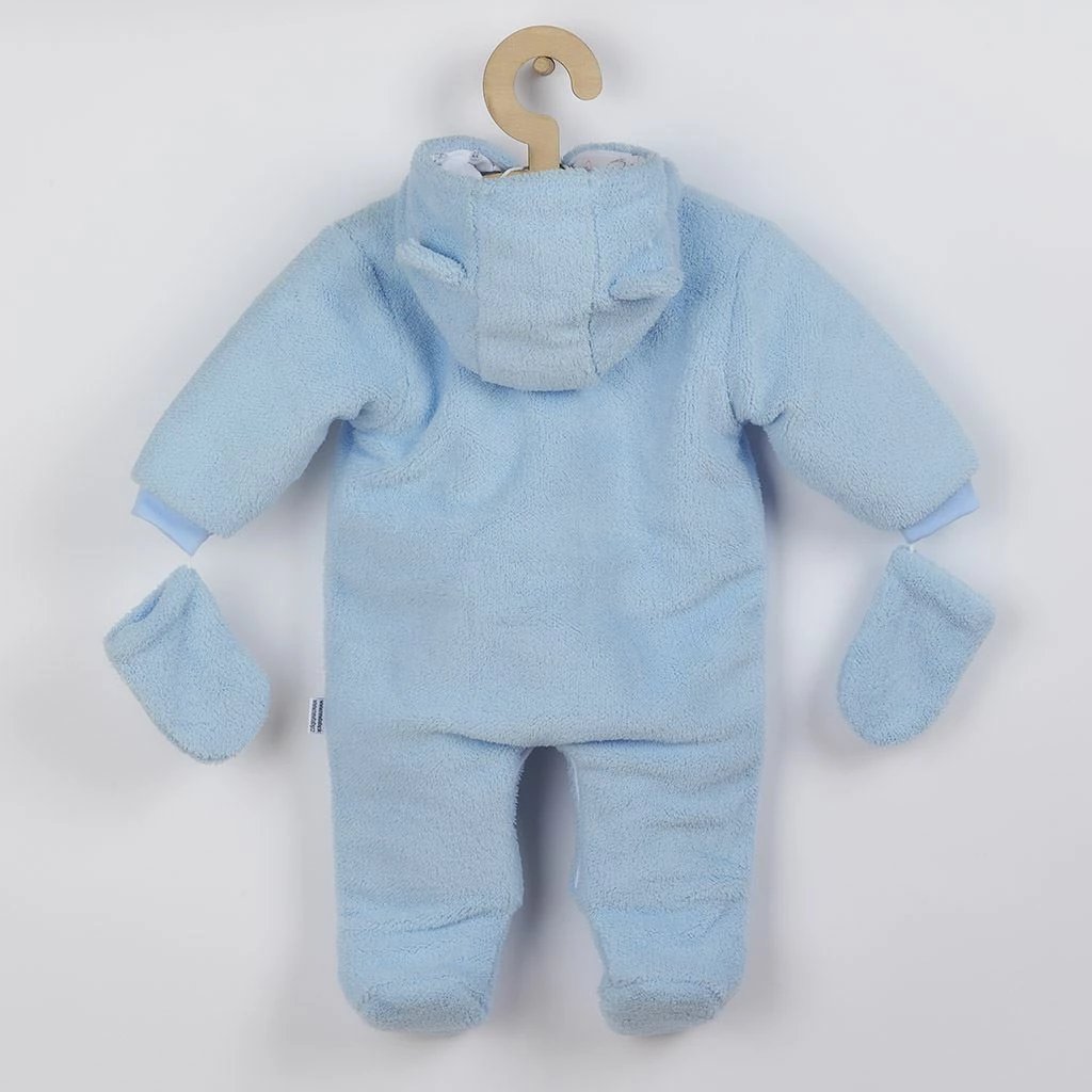kombinezon dimri bebe, New Baby, Nice Bear, madhësia 68 (4-6m), blu