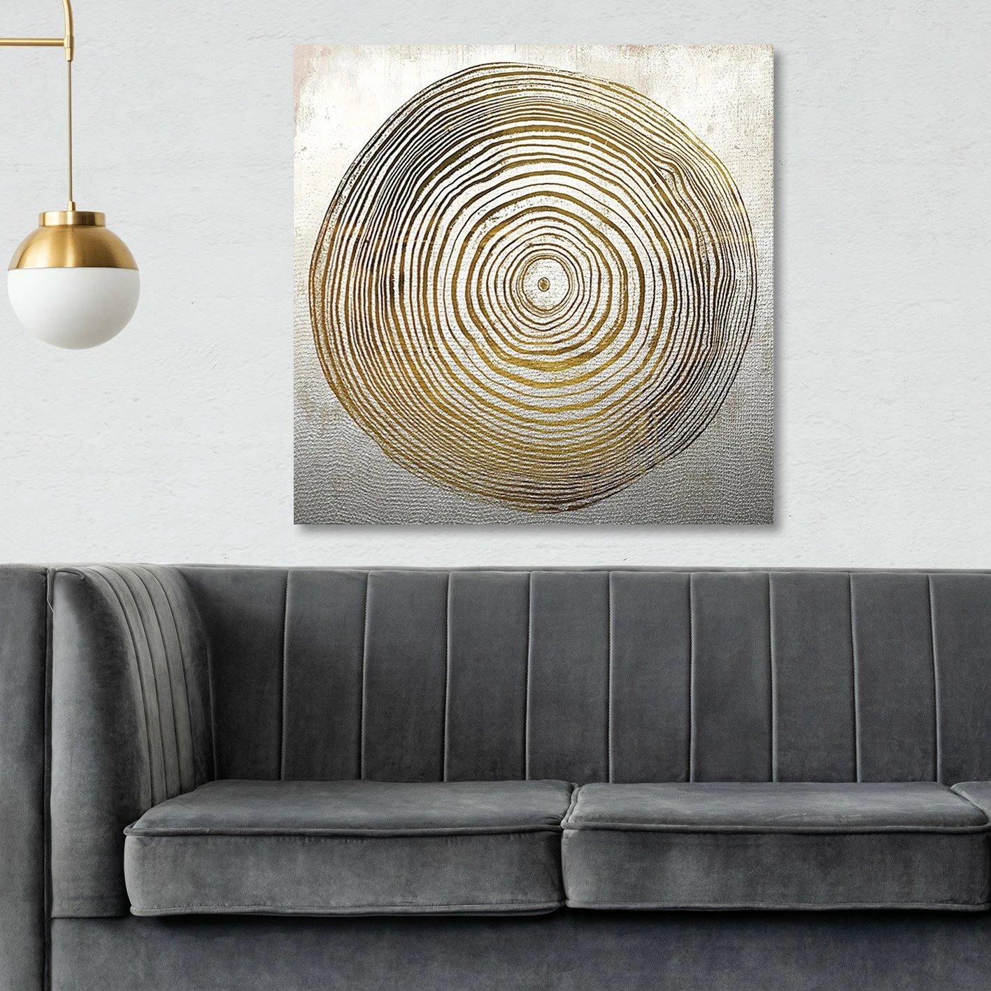 Pikturë dekorative në kanavacë, shumëngjyrëshe, Wallity KNV4411_4040, 40x40cm