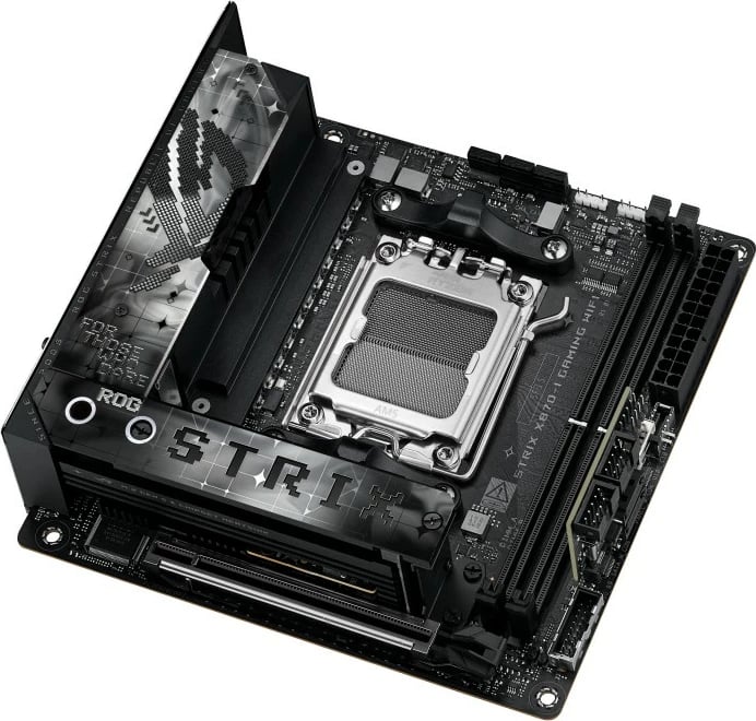 Pllakë amë Asus ROG STRIX X870-I GAMING WIFI, Socket AM5, DDR5, WiFi, mini-ITX
