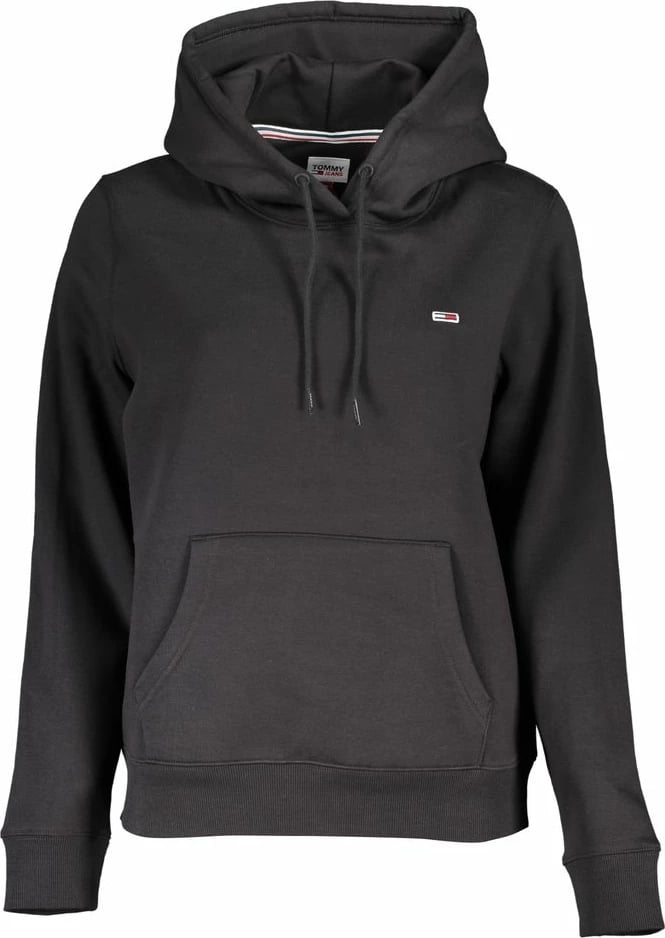 Xhemper pambuku për femra Tommy Hilfiger, i zi