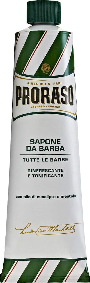 Sapun për rroje Proraso Barba me vaj eukaliptusi dhe mentol për burra, 150ml
