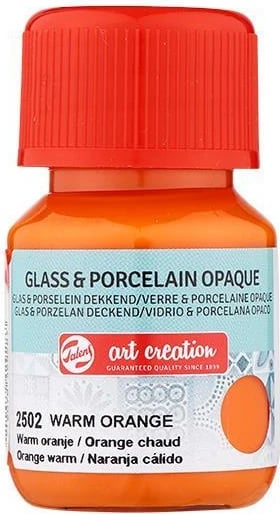 Ngjyrë për qelq/porcelan TALENS 2502, Portokalli i ngrohtë 30ml