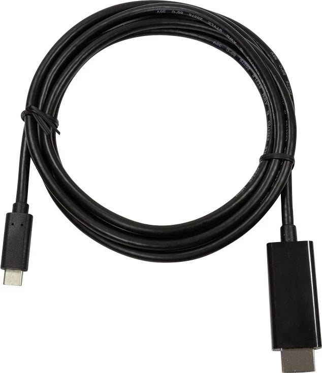 Kabllo LogiLink USB-C në HDMI, e zezë