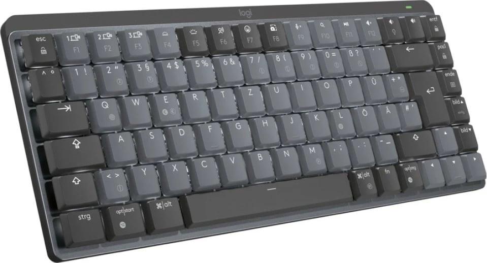Tastierë mekanike Logitech MX Mechanical Mini, Bluetooth, QWERTZ, grafit