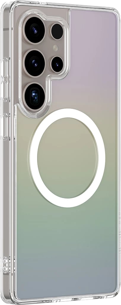 Mbështjellës AmazingThing Minimal Mag me unazë magnetike për Samsung Galaxy S25 Ultra, Opalescent