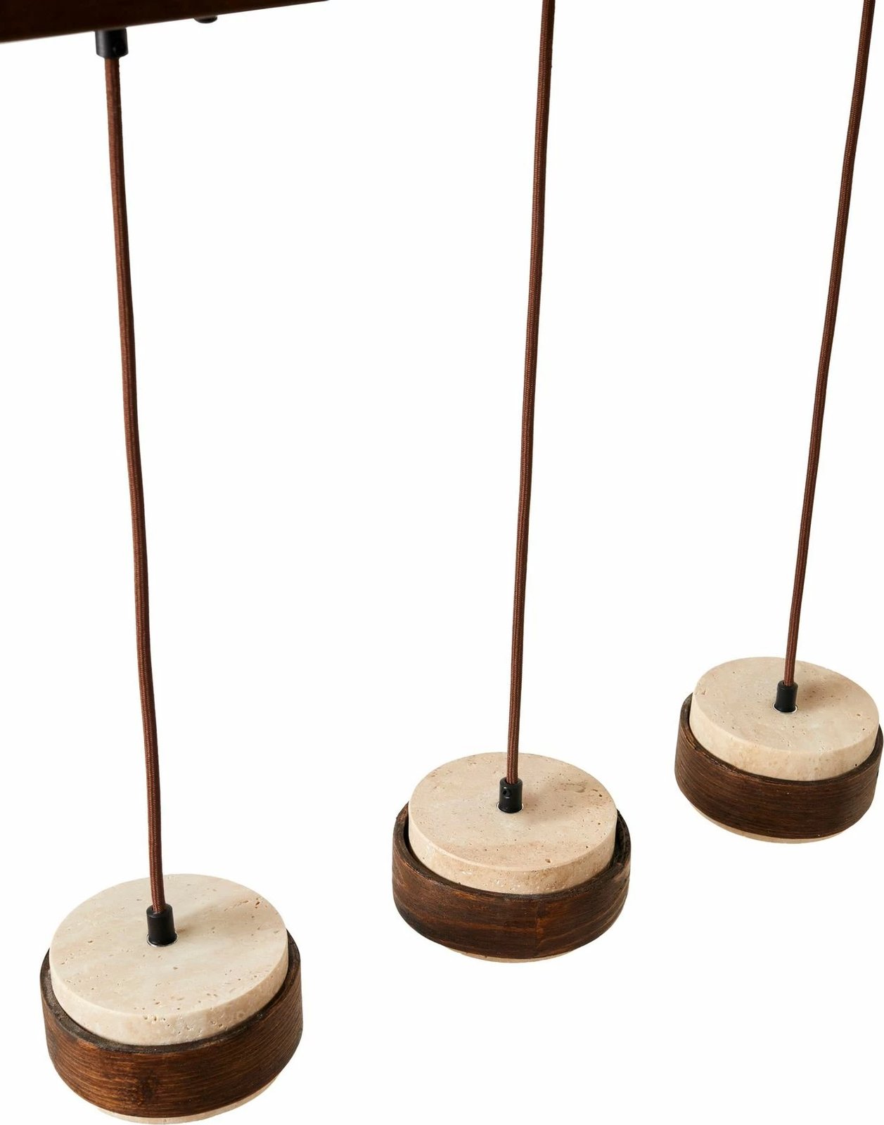 Llambë tavani Opviq Lover C, dru arre, bezhë