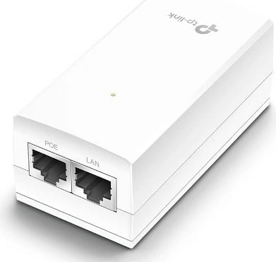 Adapter PoE TP-Link TL-POE2412G, Gigabit Ethernet, i bardhë