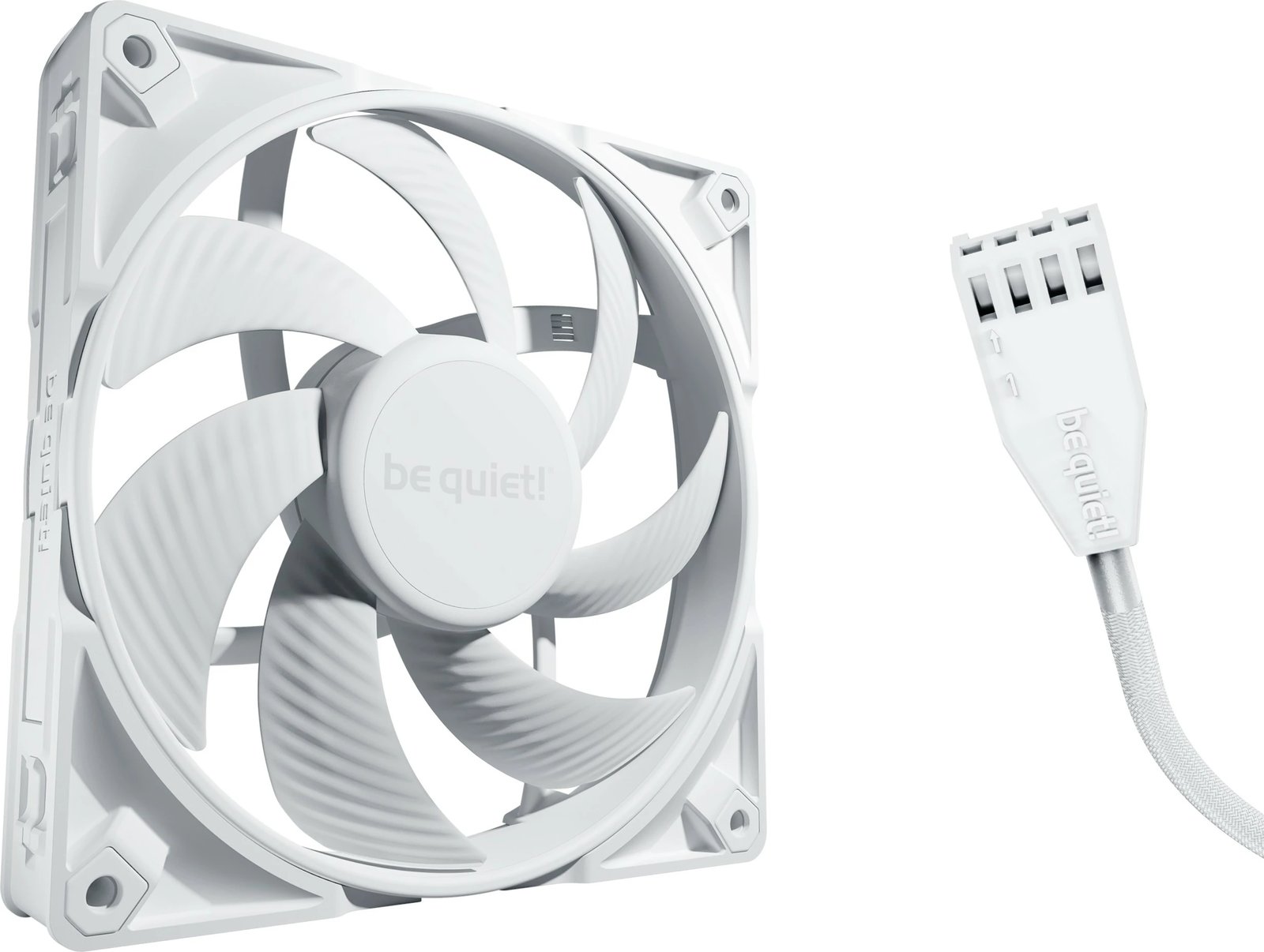 Ventilator kase Be Quiet! SILENT WINGS PRO 4 140mm PWM i bardhë