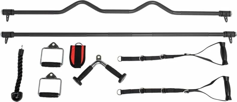 Pajisje fitnesi HMS për meshkuj, e zezë