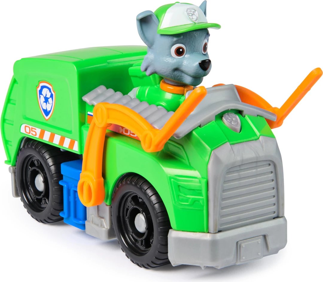 Paw Patrol Rocky&apos;s Recycle Truck Vehicle and Figure