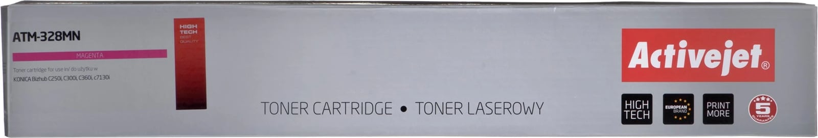 Toner zëvendësues Activejet ATM-328MN për printer Konica Minolta, i vjollcë