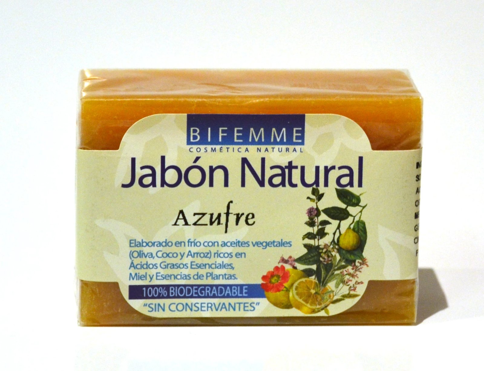 Sapun natyral Ynsadiet Azufre unisex 100g