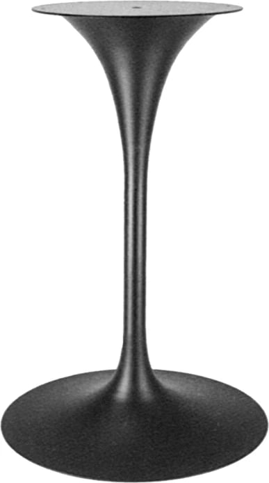 Bazë tavoline metalike,  D51x72cm, e zezë