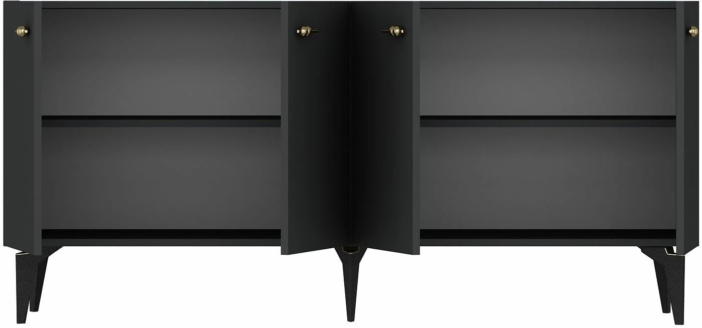 Konsolë Skye Decor, ngjyrë antracit, Rüya