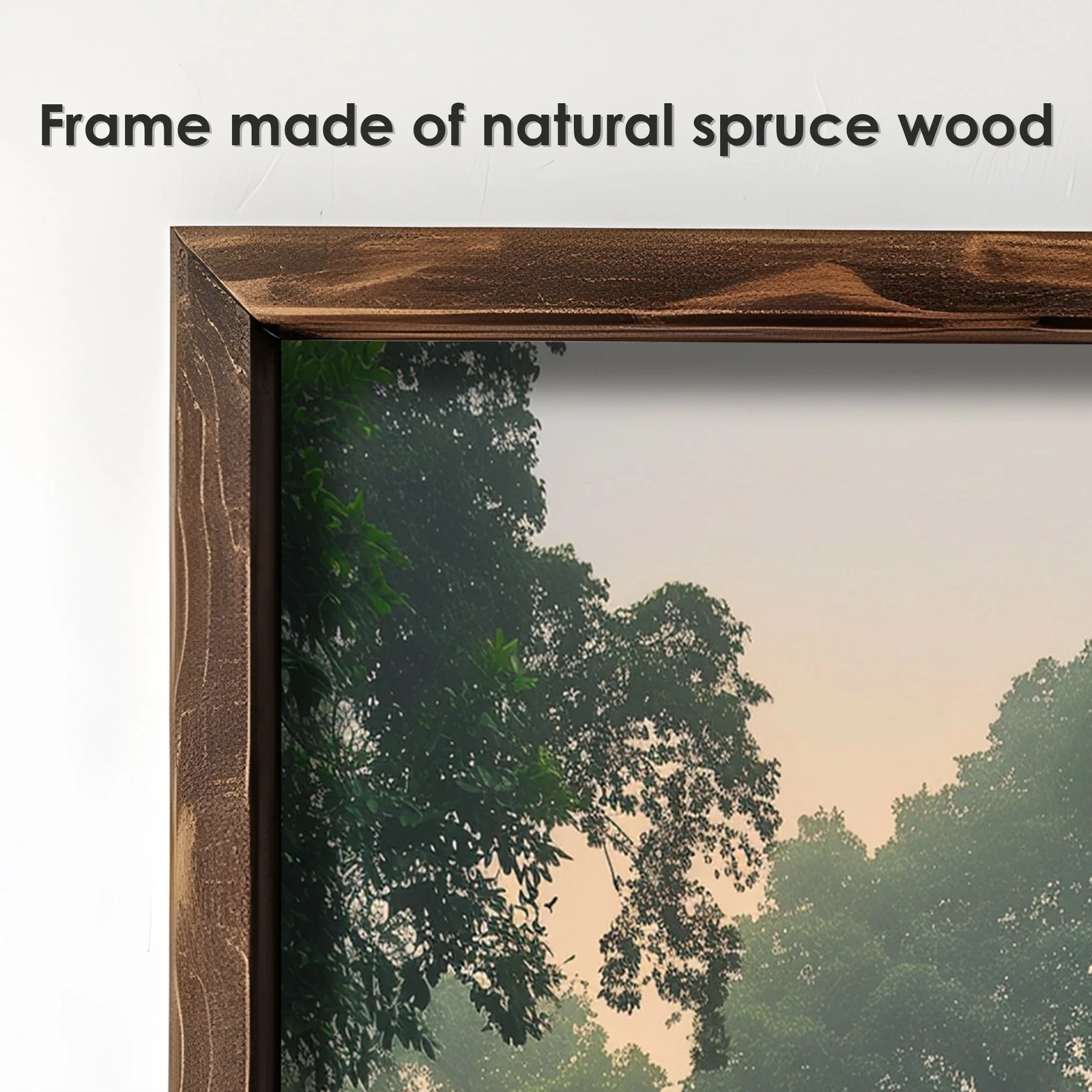 Pikturë dekorative me kornizë MDF, Wallity, EMR076