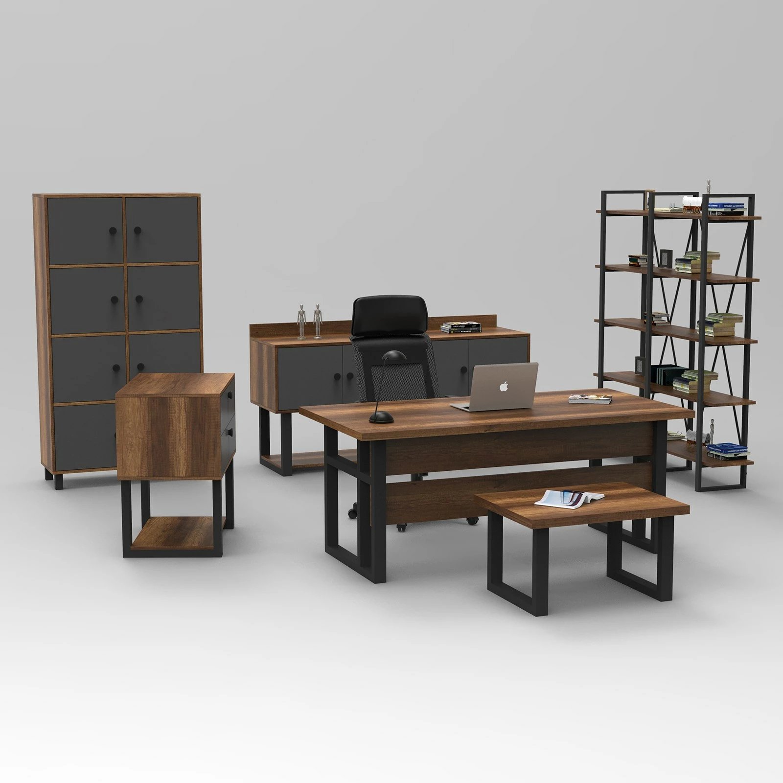 Set mobiljesh për zyre, ngjyrë barok, Skye Decor, Mn12-Ba