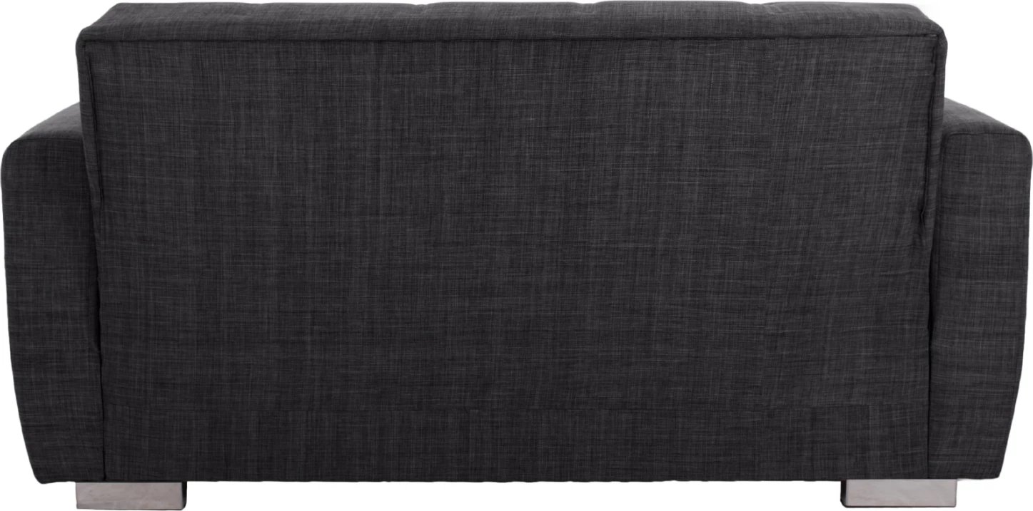 Divan 2-vendësh, shtrat, gri, FH3241.03, 150x84x88 cm