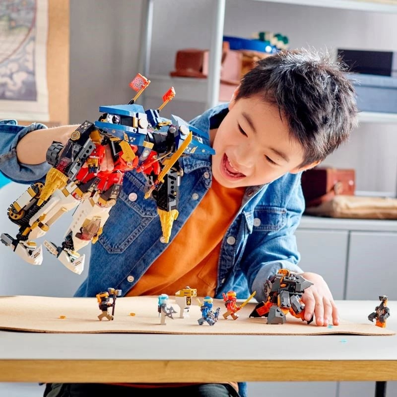 Lodër për fëmijë LEGO Ninjago 71765 Njina Ultro Combo Mech