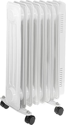 Radiator me vaj, Adler, 7815, 1500W, 7 brinjë, 3 nivele ngrohjeje, i bardhë