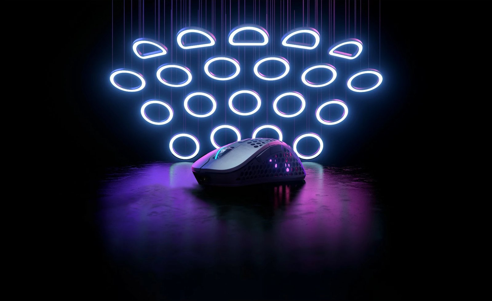 Maus Cherry XTRFY M4 RGB, 19000 DPI, Wireless, i zi