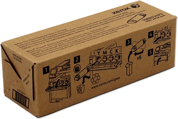 Toner Xerox 106R03475 standard capacity 1000 faqe për Phaser 6510 / WorkCentre 6515, verdhë