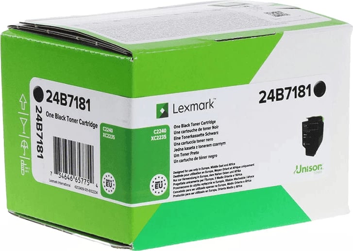 Toner Lexmark 24B7181 rendiment 9000 faqe standard, i zi