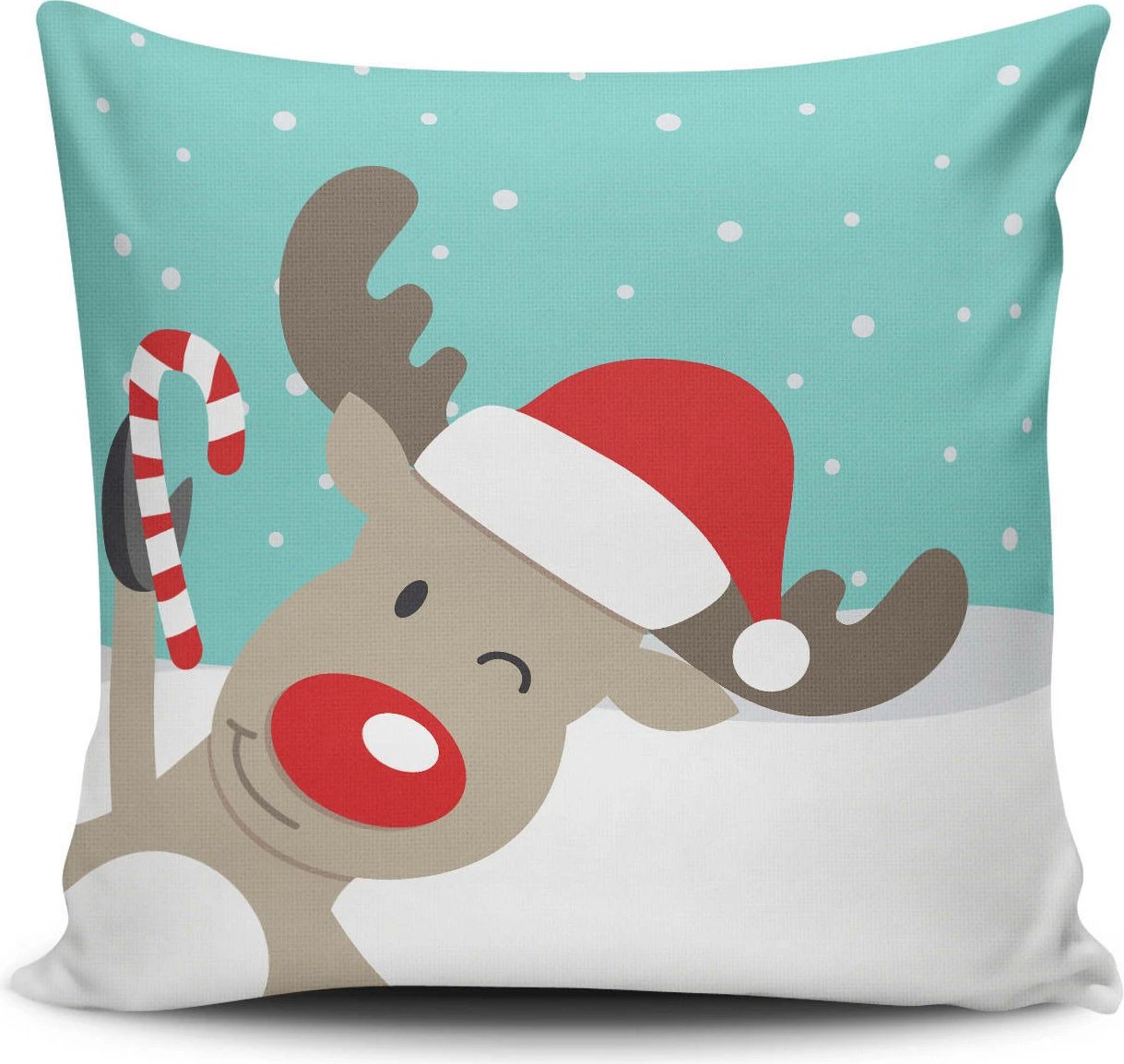 Jastëk dekorativ Aberto Design, NOELKRLNT-30, shumëngjyrësh, 43x43cm