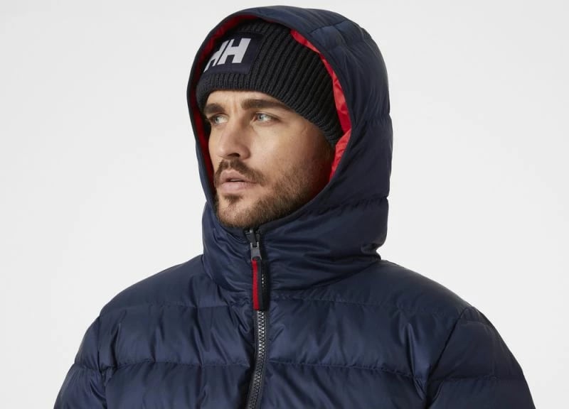 Jakne për meshkuj Helly Hansen, të kuqe dhe blu të errët