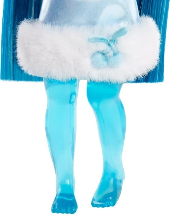 Kukull Rainbow High Little Rainbow Sapphire, 14cm, me kafshë magjike, kaltër