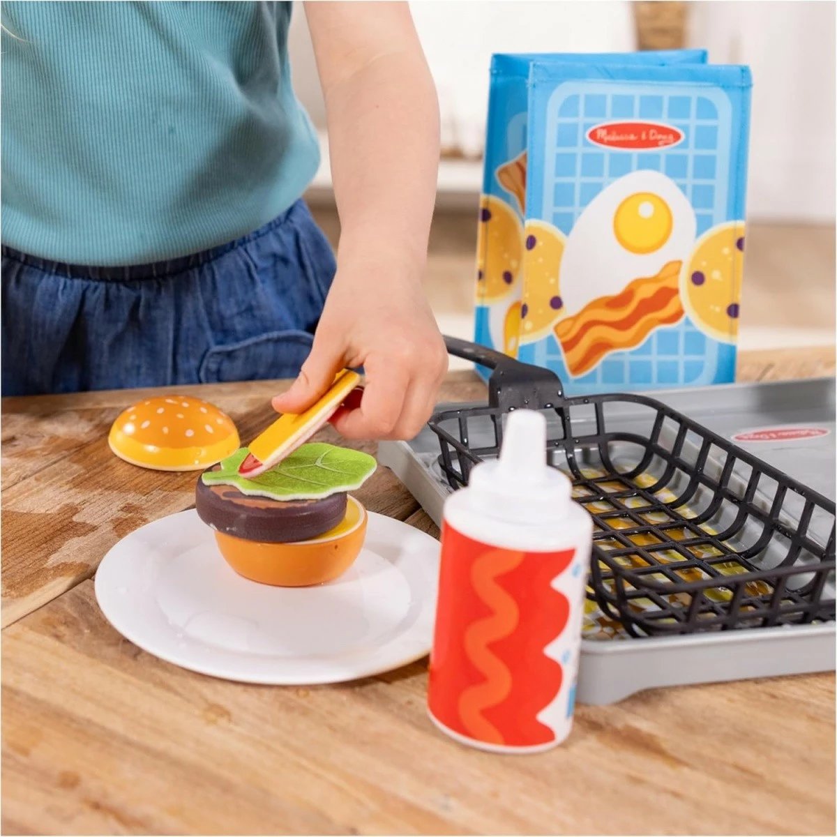 set loje grill me ngjyra me ujë Melissa & Doug Water WOW! Flip & Fry, MPN 6074893, 27 copë, multicolor