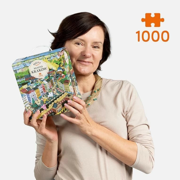 Puzzle CzuCzu Puzzlove City Kraków 1000 pjesë