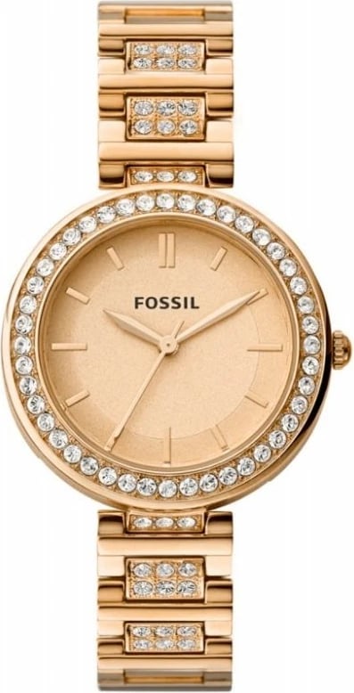 Orë dore për femra Fossil, rozë gold